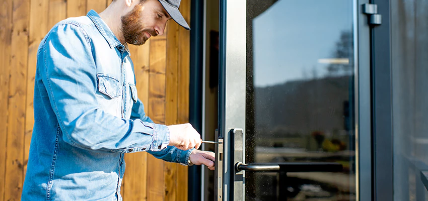 Frameless Glass Storefront Door Locks Replacement in Coto de Caza, CA