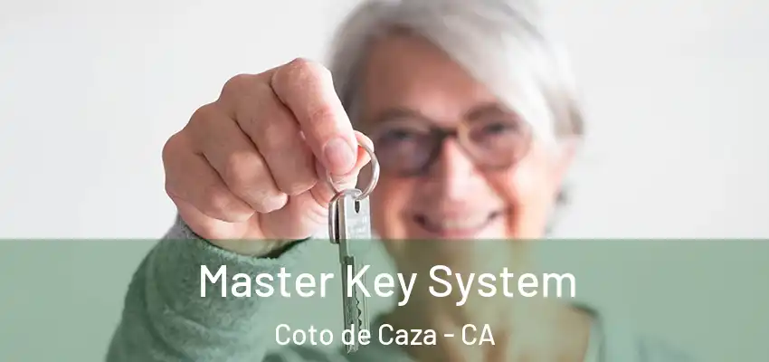  Master Key System Coto de Caza - CA